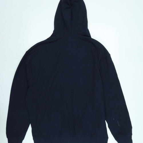 Marks and Spencer Mens Blue Solid Cotton One Piece Size M - Lounge Top