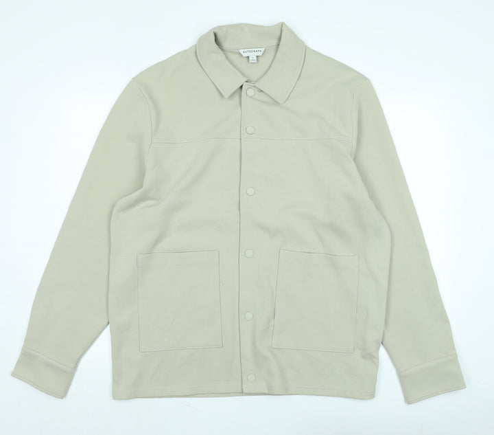 Marks and Spencer Mens Beige Jacket Size XL Snap