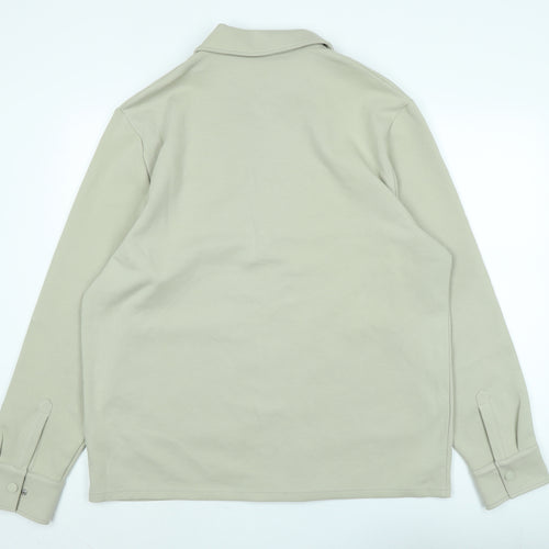 Marks and Spencer Mens Beige Jacket Size XL Snap