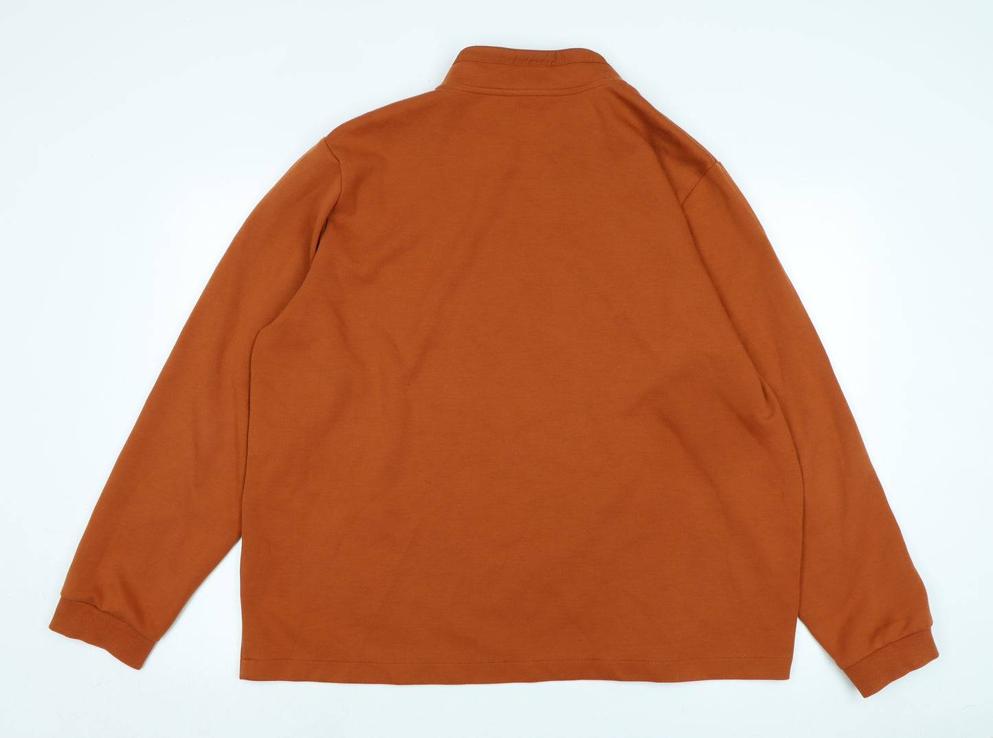 Marks and Spencer Mens Brown Cotton Pullover Sweatshirt Size 3XL