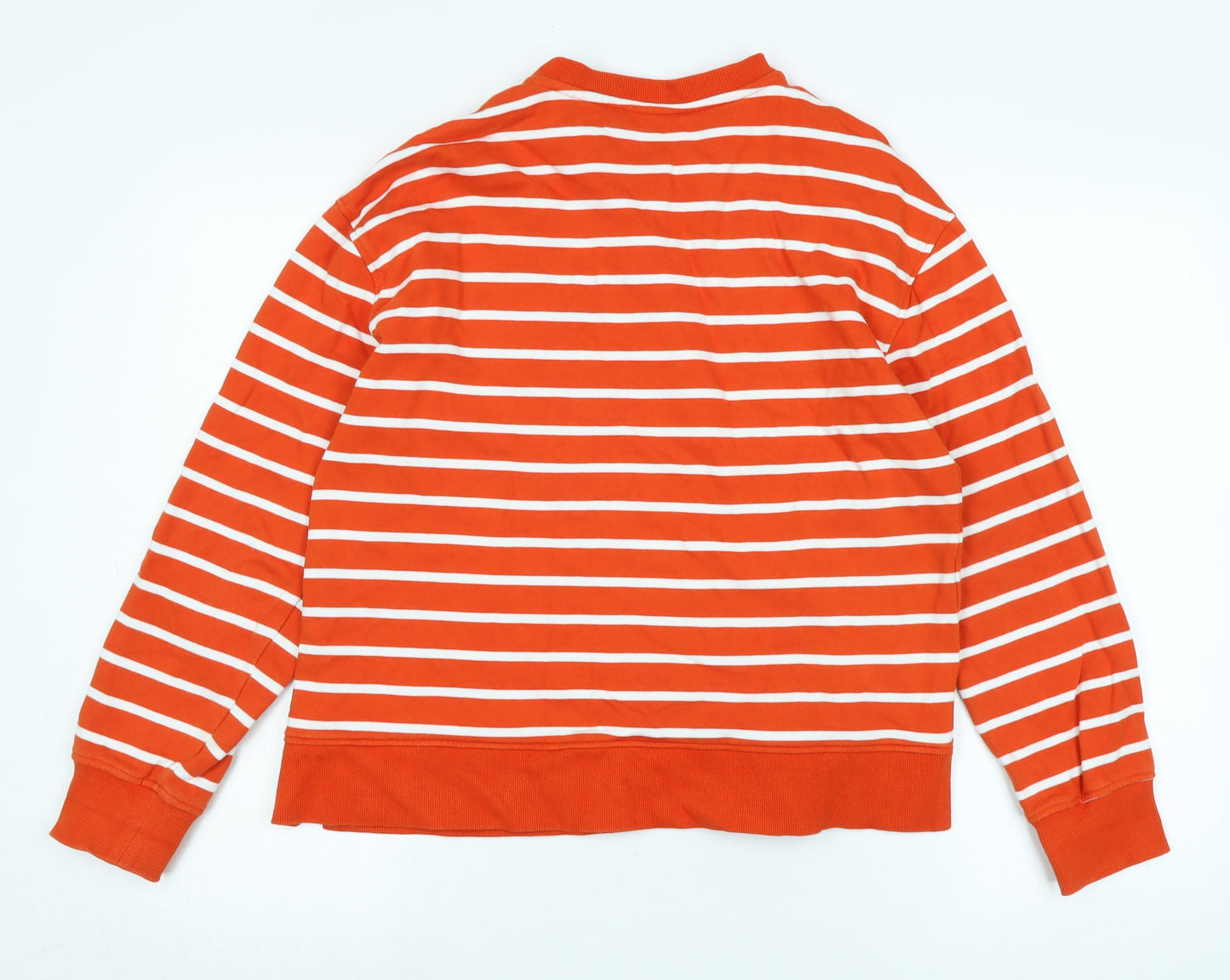 Marks and Spencer Womens Orange Camel Pullover Sweatshirt Size 14