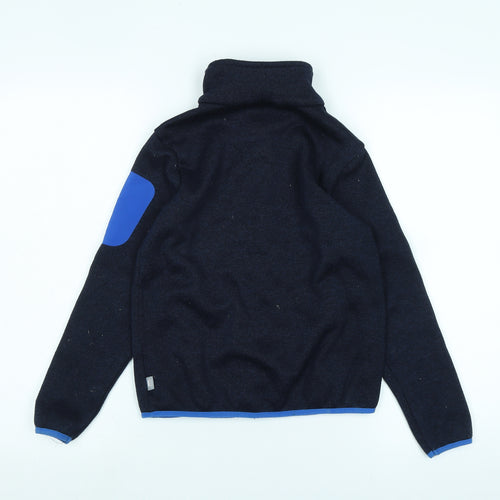 Trespass Boys Blue Jacket Size 10 Years Zip