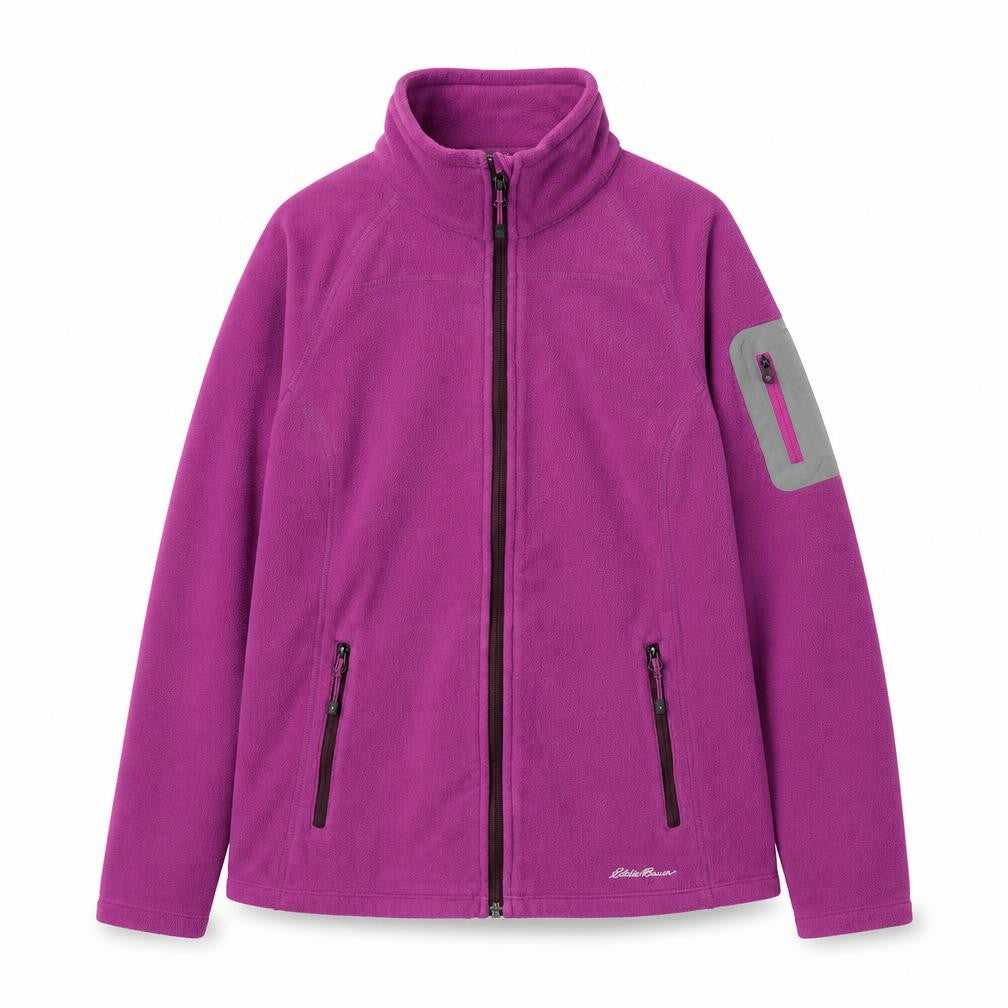 Polartec Womens Purple Jacket Size M Zip