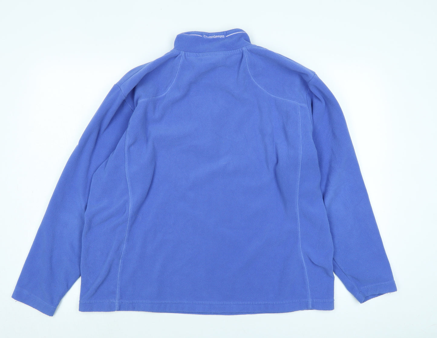 Craghoppers Womens Purple Polyester Pullover Sweatshirt Size 18 Zip
