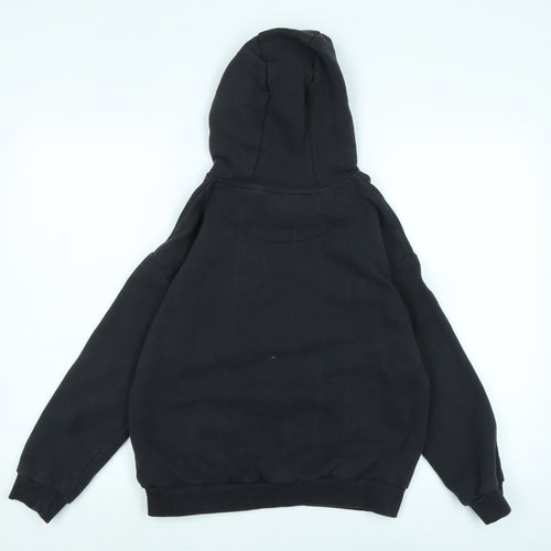 Harry Potter Boys Grey Cotton Pullover Hoodie Size 11-12 Years - Hogwarts
