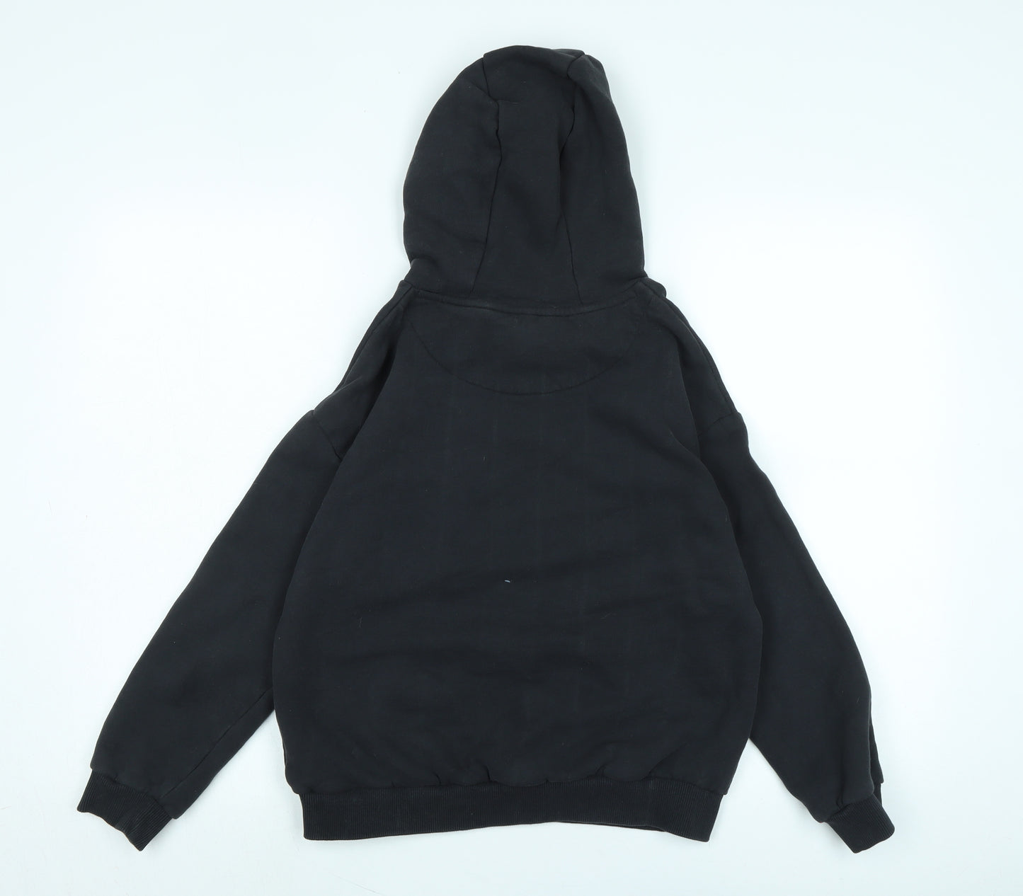 Harry Potter Boys Grey Cotton Pullover Hoodie Size 11-12 Years - Hogwarts