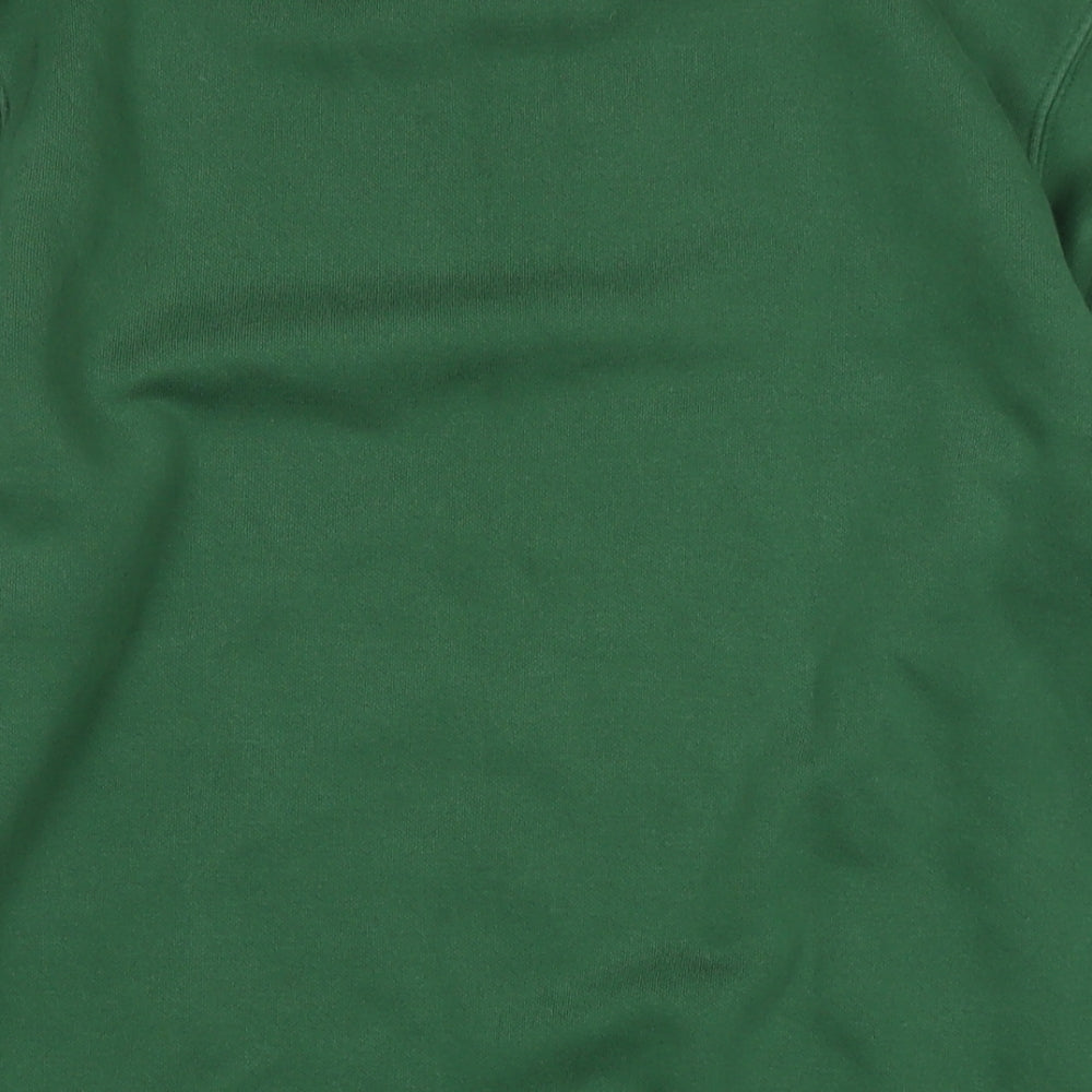 Champion Mens Green Cotton Pullover Sweatshirt Size S - Logo