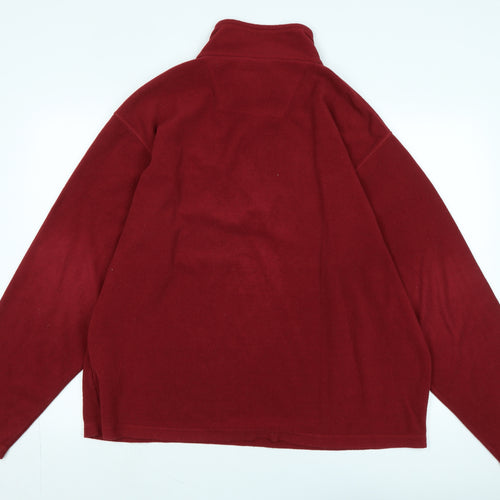 Regatta Mens Red Polyester Pullover Sweatshirt Size 2XL - Logo