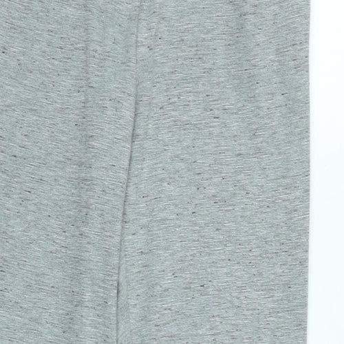 NEXT Womens Grey Polyester Trousers Size 6 L27 in Regular Zip