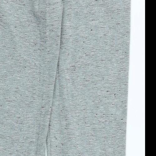 NEXT Womens Grey Polyester Trousers Size 6 L27 in Regular Zip