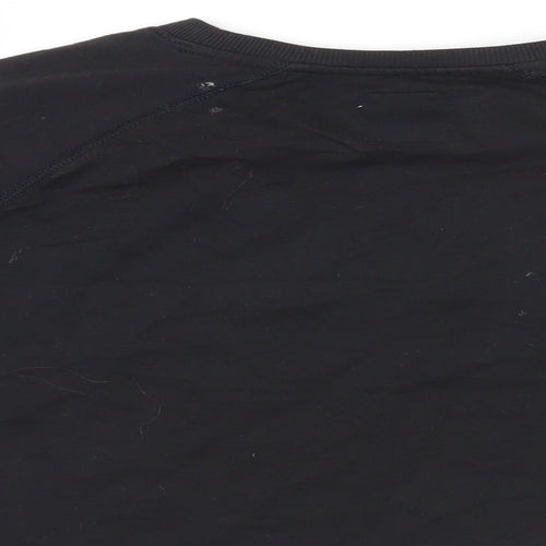 Levi's Girls Black Cotton Pullover Sweatshirt Size 12 Years Pullover - Logo