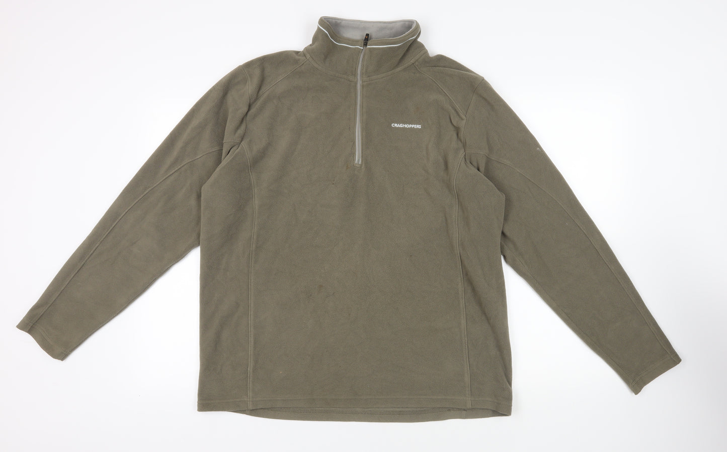 Craghoppers Mens Green Polyester Pullover Sweatshirt Size XL - Logo