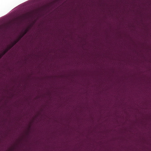 Hi Gear Womens Purple Jacket Size 14 Zip - Logo Zipped Pockets
