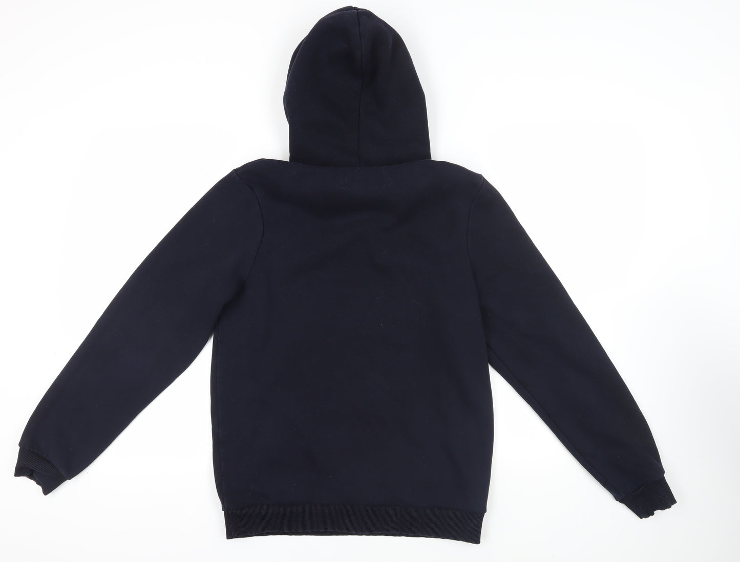 Just Hype Womens Blue Cotton Pullover Hoodie Size 10 Pullover - Pockets