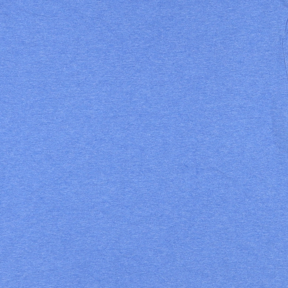 Gap Girls Blue Cotton Basic T-Shirt Size 12-13 Years Crew Neck Pullover - Super Mario