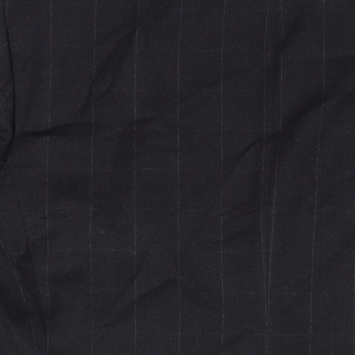 Marks and Spencer Mens Grey Check Wool Jacket Suit Jacket Size 44 Regular
