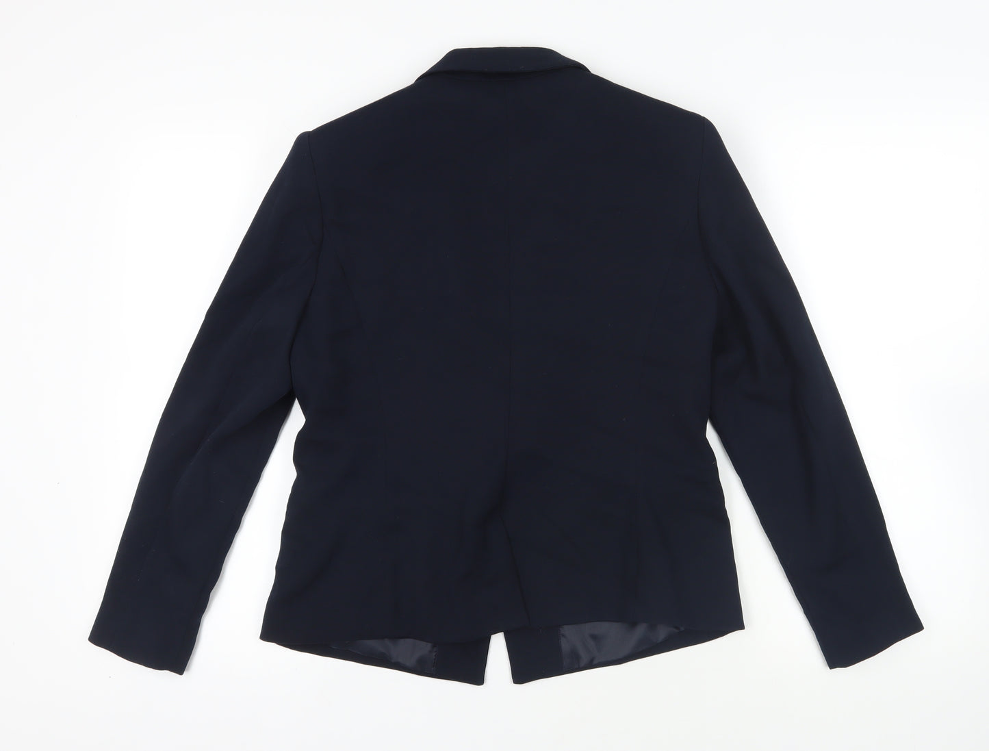 NEXT Womens Blue Jacket Blazer Size 16 Button