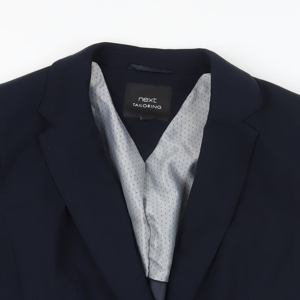 NEXT Womens Blue Jacket Blazer Size 16 Button