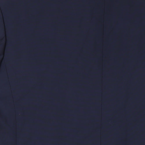 Marks and Spencer Mens Blue Polyester Jacket Suit Jacket Size 44 Regular