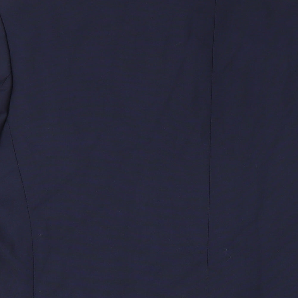 Marks and Spencer Mens Blue Polyester Jacket Suit Jacket Size 44 Regular