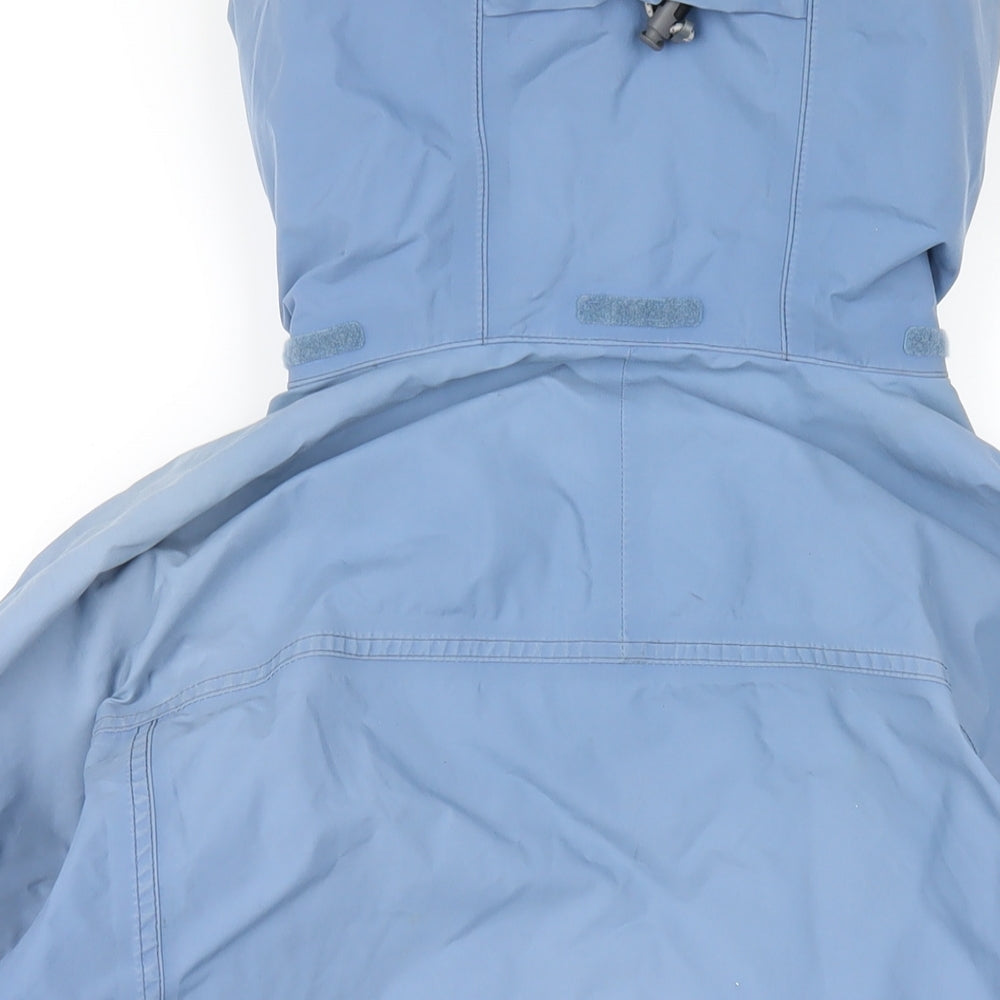 Berghaus Womens Blue Rain Coat Coat Size 14 Zip