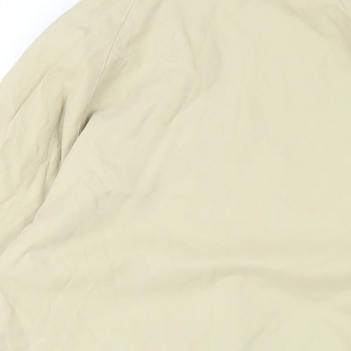 Danimac Womens Beige Trench Coat Coat Size S Zip