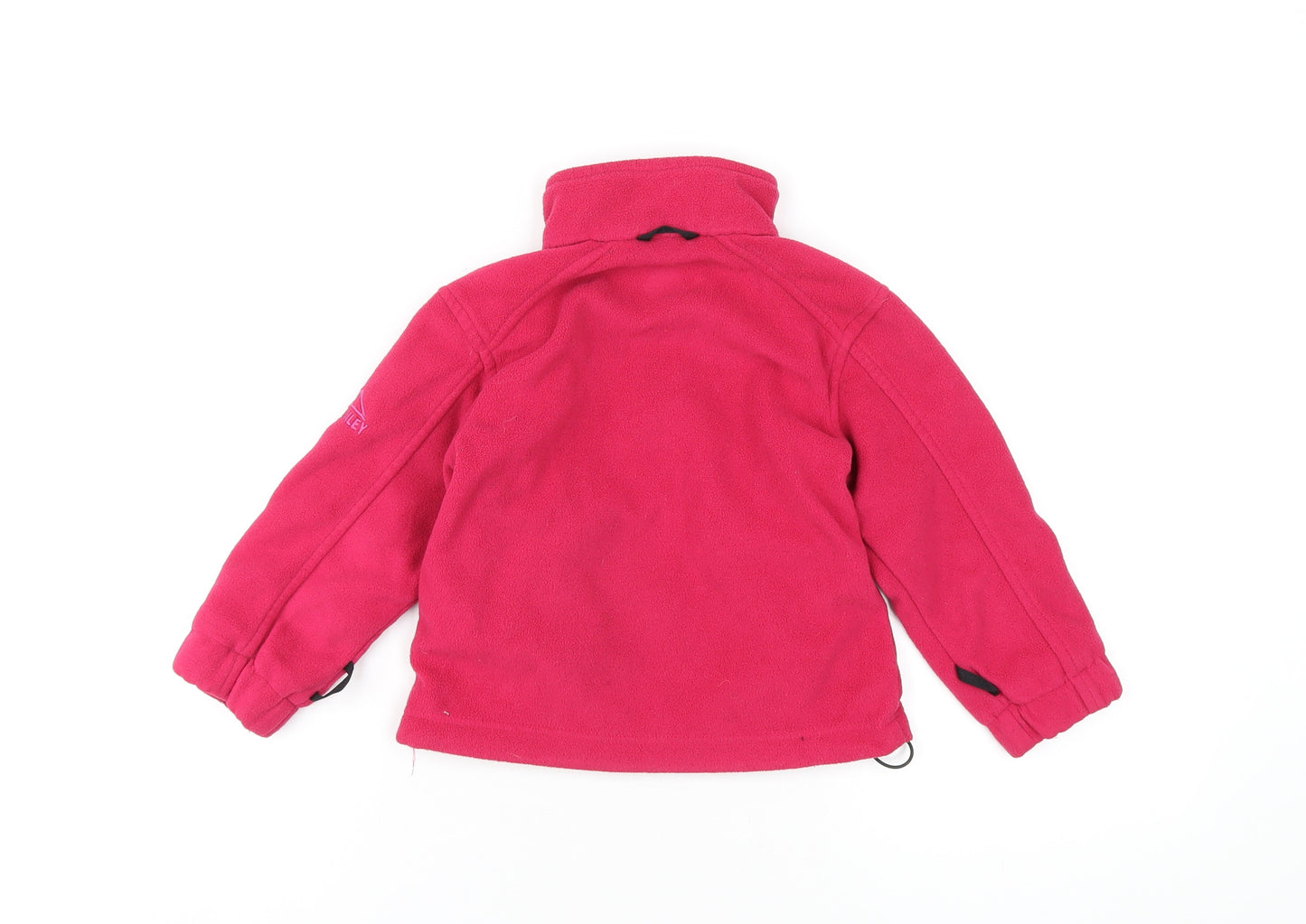 McKINLEY Girls Pink Jacket Size 4 Years Zip