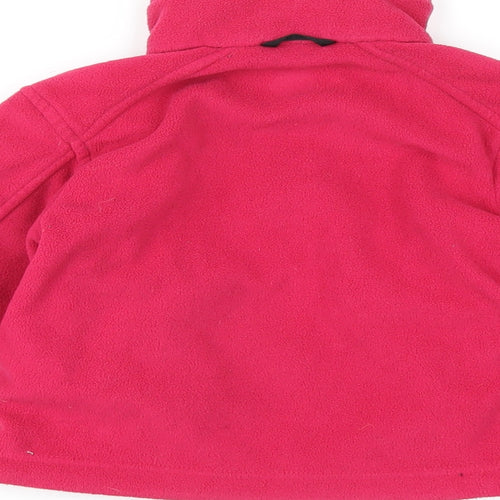 McKINLEY Girls Pink Jacket Size 4 Years Zip