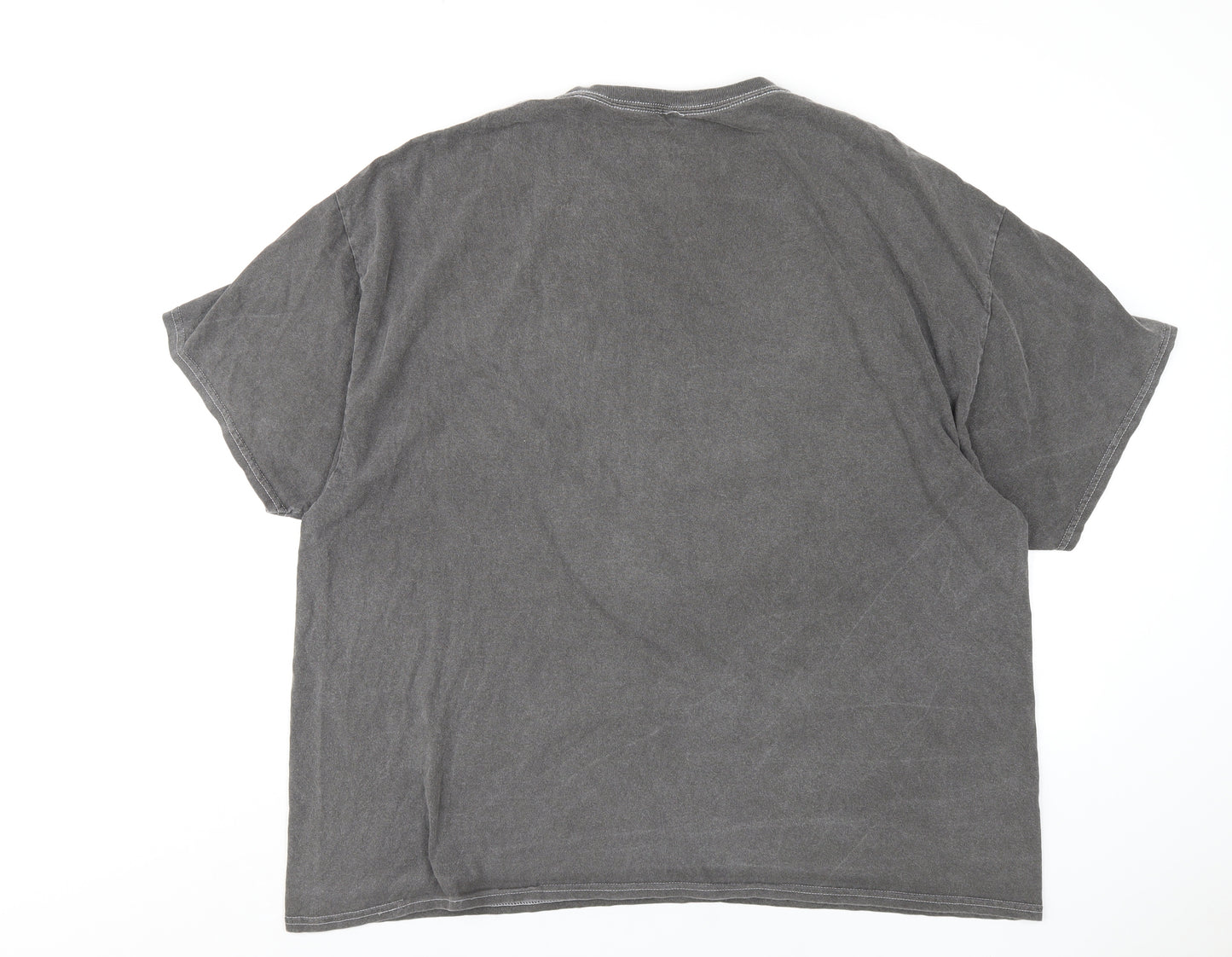 Gifted Heroes Mens Grey Cotton T-Shirt Size XL Round Neck - Sinplicity Gifted