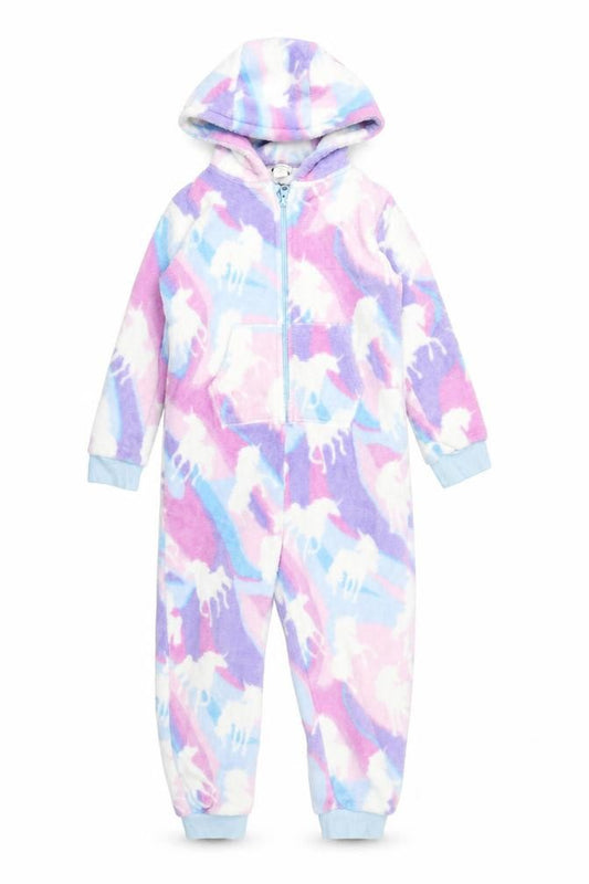 Monsoon Girls Multicoloured Geometric Polyester Top One Piece Size 5-6 Years Zip - Unicorns