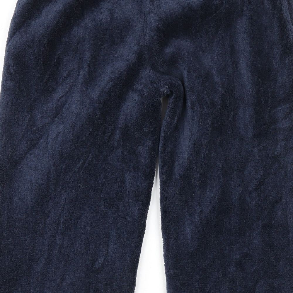 Marvel Boys Blue Solid Polyester Pyjama Pants Size 8-9 Years Pullover - Spiderman