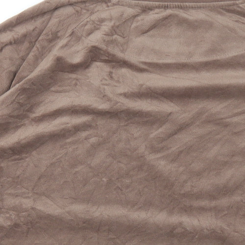 Disney Womens Brown Solid Polyester Top Pyjama Top Size 18 - Bambi Thumper