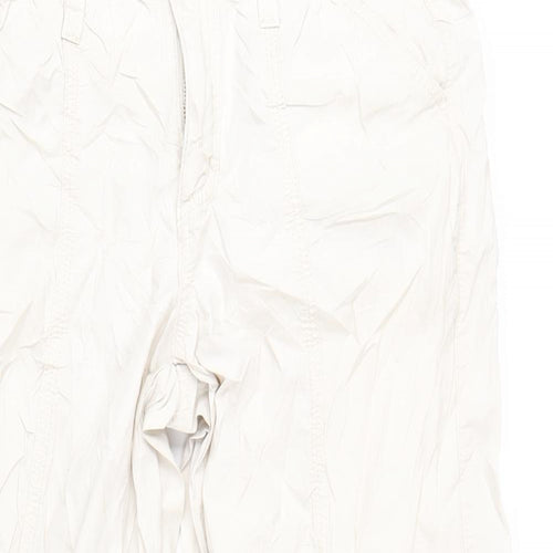 BDG Womens Beige Cotton Trousers Size S L31 in Regular Zip