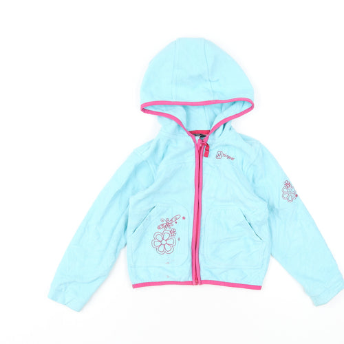 Hi Gear Girls Blue Jacket Size 3-4 Years Zip
