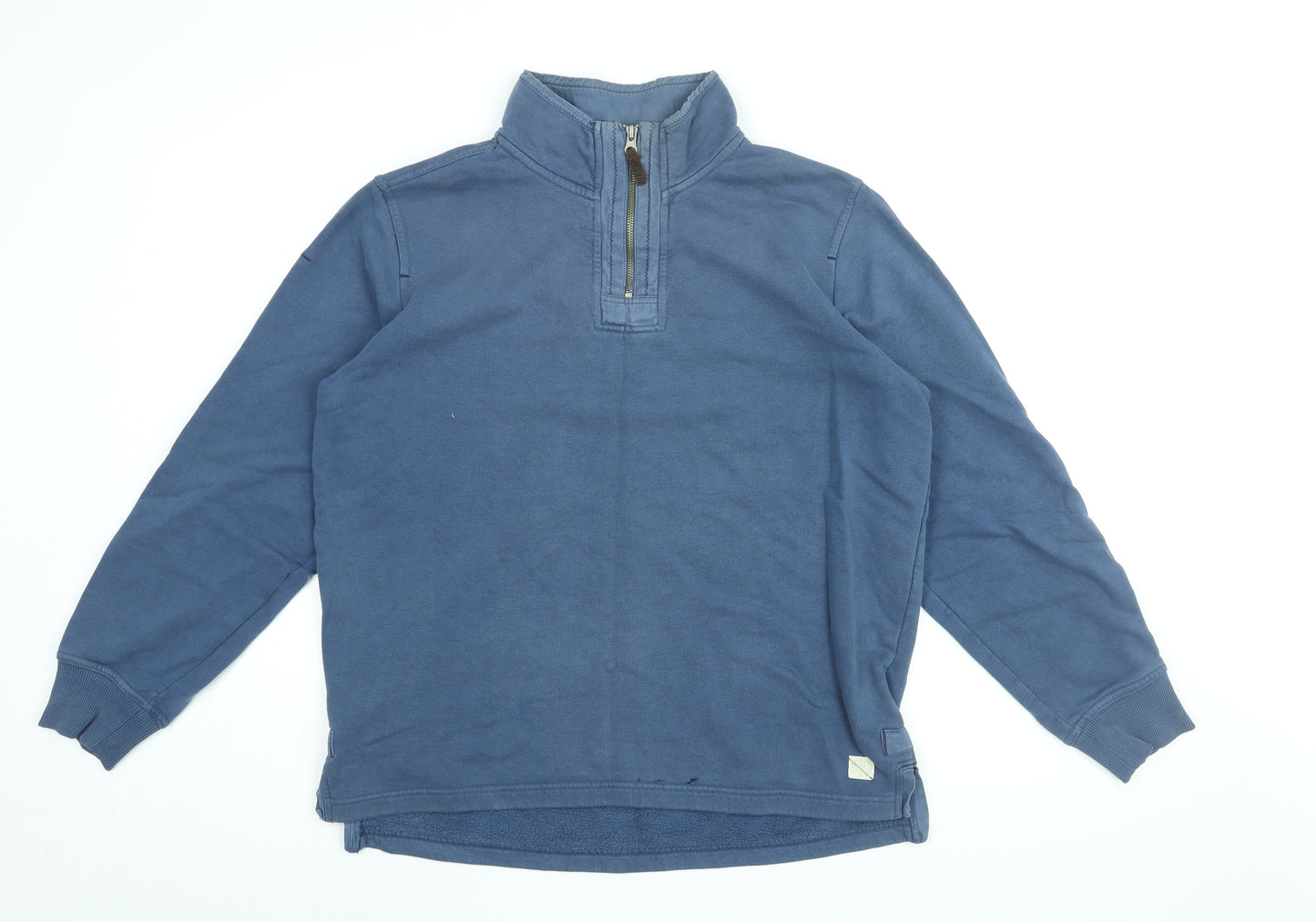 White Stuff Mens Blue Cotton Pullover Sweatshirt Size M