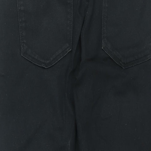NEXT Womens Black Cotton Skinny Jeans Size 32 in L32.5 in Regular Zip