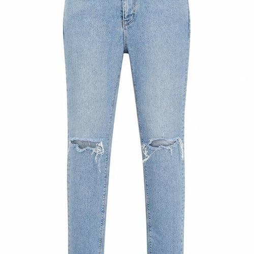 New Look Mens Blue Cotton Skinny Jeans Size 30 in L31 in Regular Zip