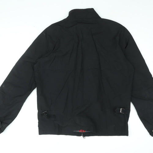 Baracuta Mens Black Jacket Size 34 Zip