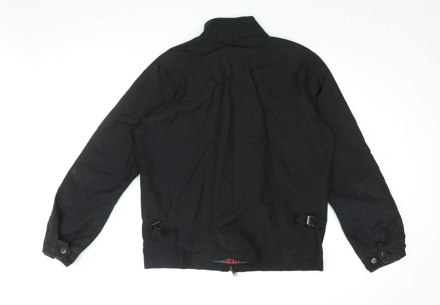 Baracuta Mens Black Jacket Size 34 Zip