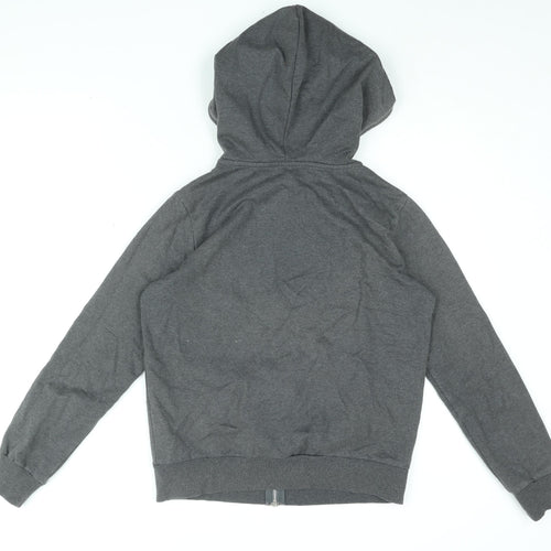 DeFacto Womens Grey Cotton Full Zip Hoodie Size XS Zip