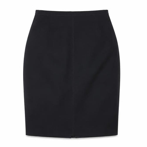 Bonmarché Womens Blue Polyester Straight & Pencil Skirt Size 12 Zip