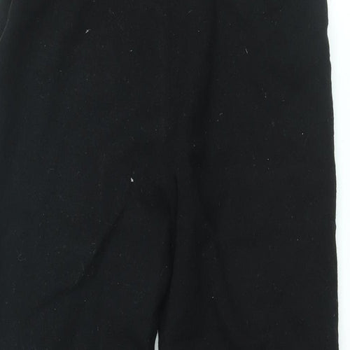 Precis Womens Black Wool Trousers Size 10 L26 in Regular Zip
