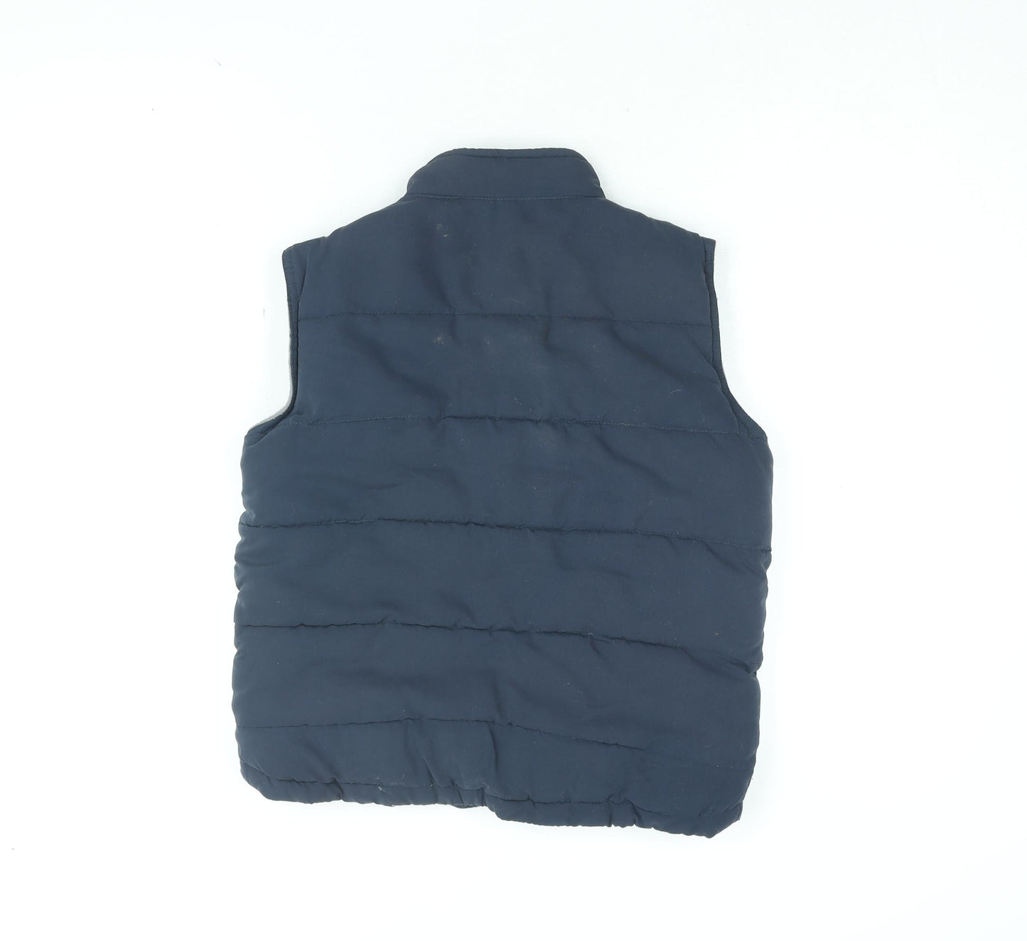 St Bernard Boys Blue Gilet Coat Size 9 Years Zip