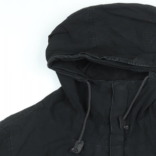 NEXT Mens Black Jacket Coat Size L Zip