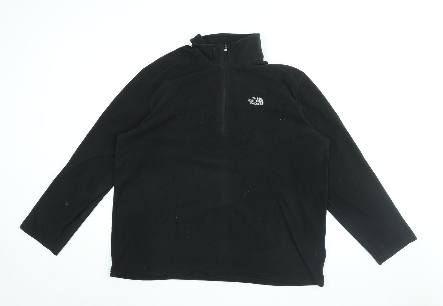 The North Face Mens Black Polyester Pullover Sweatshirt Size XL