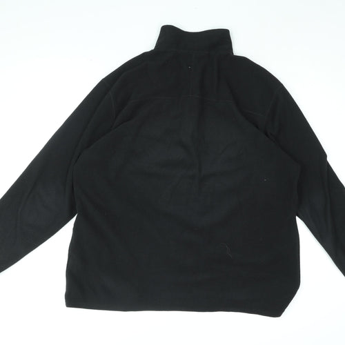 The North Face Mens Black Polyester Pullover Sweatshirt Size XL