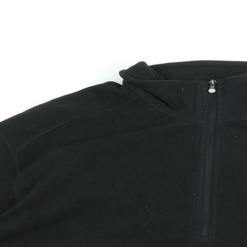 The North Face Mens Black Polyester Pullover Sweatshirt Size XL