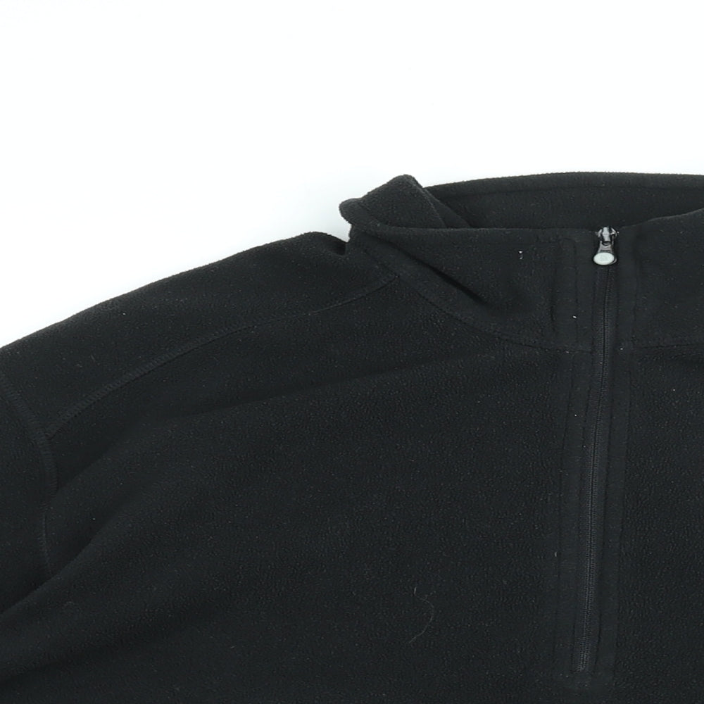 The North Face Mens Black Polyester Pullover Sweatshirt Size XL