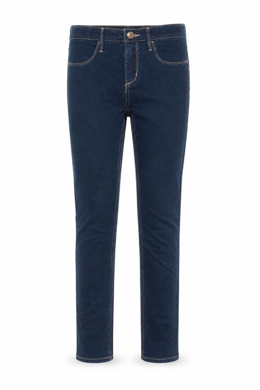 &Denim Girls Blue Cotton Skinny Jeans Size 9-10 Years L26 in Regular Zip