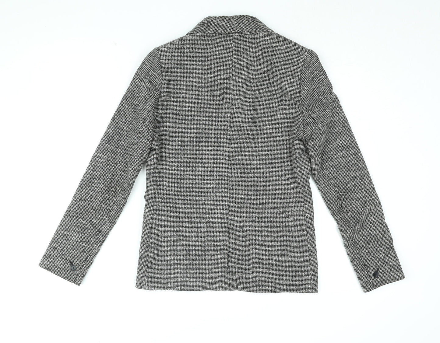 NEXT Womens Grey Jacket Blazer Size 6 Button
